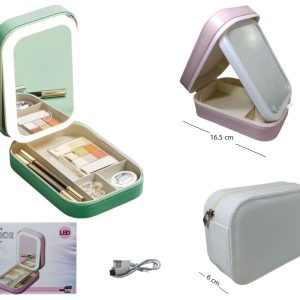 CAJA MAQUILLAJE C/ESPEJO ORYX CY094