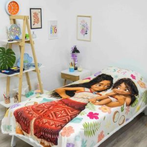 FRAZADA CORDERITO PIÑATA MOANA