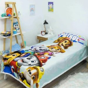 FRAZADA CORDERITO PIÑATA PAW PATROL