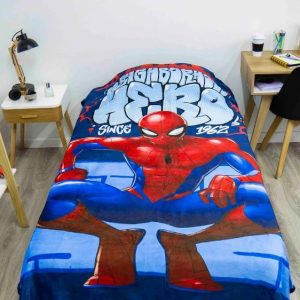 FRAZADA CORDERITO PIÑATA SPIDERMAN