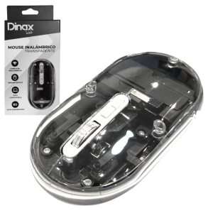 MOUSE INALAMBRICO TRANSPARENTE DIN65