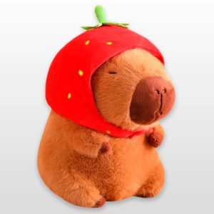 PELUCHE CAPYBARA 23CM BALA01 FRUTILLA
