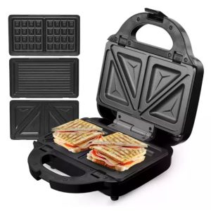 SANDWICHERA 3 EN 1 WAFLE/GRILL SUONO