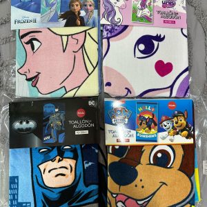 TOALLON PIÑATA PERSONAJES INFANTIL