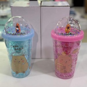 VASO C/TAPA TRANSP CAPYBARA GRANDE