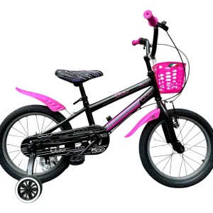 BICICLETA R16- RETRO C/CANASTO neg-fucs