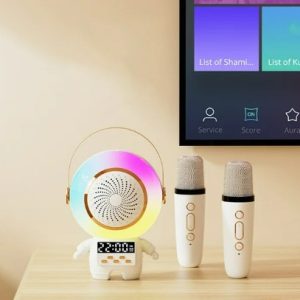 PARLANTE ASTRONAUTA C/RELOJ ORYX TK66