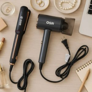 PLANCHA DE PELO + SECADOR DE PELO ORYX OR8948