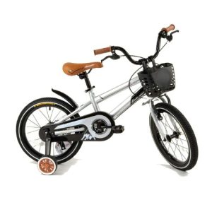 BICICLETA R16- RETRO C/CANASTO gris