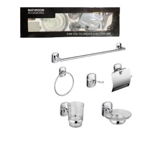 KIT ACCESORIOS BAÑO 7pcs P396/397 ORYX