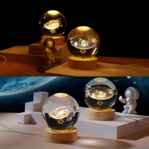 BOLA DE CRISTAL LED 6CM