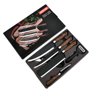 SET CUCHILLO+TIJERA 6pcs P532 ORYX