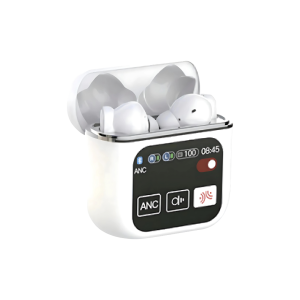 AURICULARES C/ DISPLAY BLANCO AYV0309