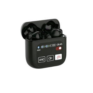 AURICULARES C/ DISPLAY NEGRO AYV0309