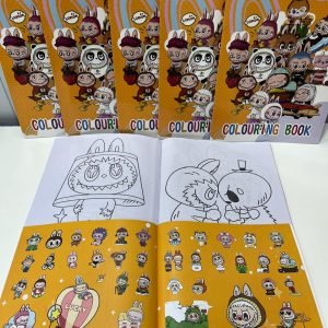 CUADERNO P/ COLOREAR LABUBU YC166-167