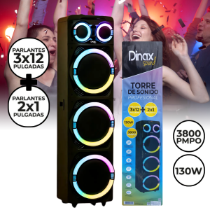 PARLANTE PROFESIONAL DINAX 3X12
