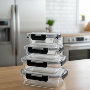 SET HERMETICOS VIDRIO X4 SUONO HOG0365