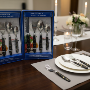 SET CUBIERTOS ORYX JK-4154-01-02