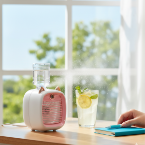 VENTILADOR PORTATIL ORYX JS-0728F/FX918