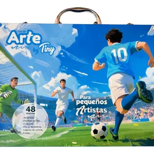 SET DE ARTE FUTBOL 48PCS 56575