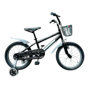 BICICLETA R16- RETRO C/CANASTO neg-gris