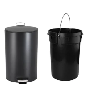 CESTO DE RESIDUOS 3L NEGRO