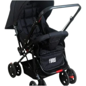 COCHE CUNA CIELO FUNKY NEGRO