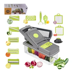CORTADOR MANDOLINA VEGGIE 16pcs RAKA1