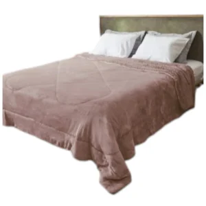 EDREDON FLANNEL CORDERITO QUEEN