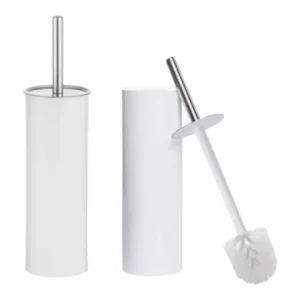 ESCOBILLA P/ BAÑO ACERO BLANCO 142761-B