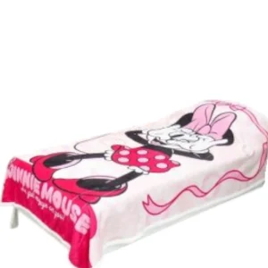 FRAZADA CORDERITO PIÑATA MINNIE