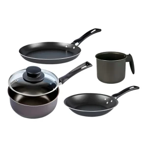 JUEGO 4 PCS EXCLUSIVE GRAFITE OLIVEIRA