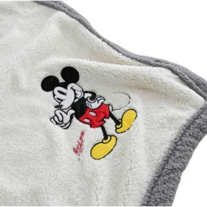 MANTA CORDERITO DOBLE PIÑATA MICKEY