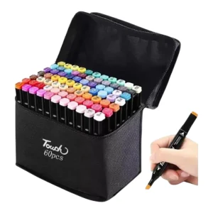 MARCADORES DOBLE PUNTA 60pcs/LB03X60