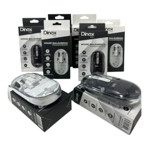 MOUSE INALAMBRICO TRANSPARENTE DIN65