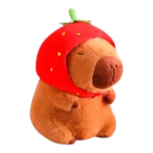 PELUCHE CAPYBARA 23CM BALA01 FRUTILLA