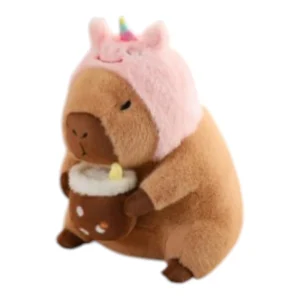 PELUCHE CAPYBARA GORRO Y MATE BALA07