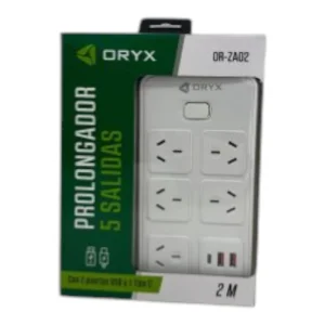 PROLONGADOR 5 SALIDAS ORYX ZA02