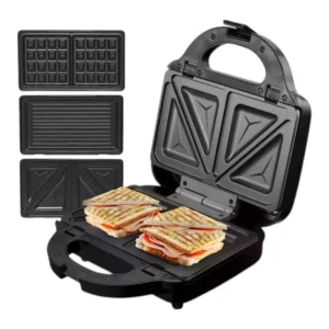 SANDWICHERA 3 EN 1 WAFLE/GRILL SUONO