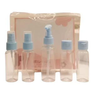 SET 5 BOTELLAS P/ COSMETICO AD0097