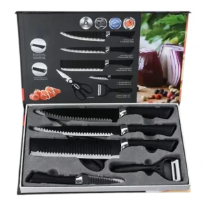 SET CUCHILLO CHEF 6pcs S1150 COLORES
