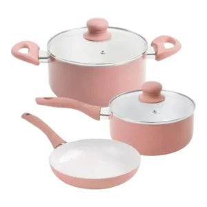 SET DE OLLAS G. 3pcs COLORES ORYX 020B