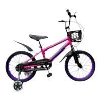 BICICLETA R16- RETRO C/CANASTO fucsia
