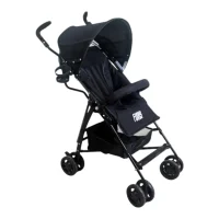 COCHE TIPO PARAGUITA RECLINABLE NEGRO