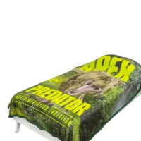 FRAZADA CORDERITO PIÑATA JURASSIC