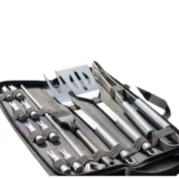 KIT ASADOR 11pcs + PINZA ACERO ACC0206