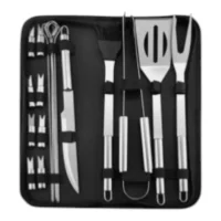 KIT ASADOR 13pcs +PINZA ACERO SUONO