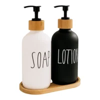 SET 2 BOTELLAS P/ JABON JK-4482/4483