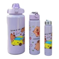 SET BOTELLA 3pcs SBOT01-04 CAPY