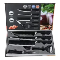 SET CUCHILLO CHEF 6pcs S1150 COLORES